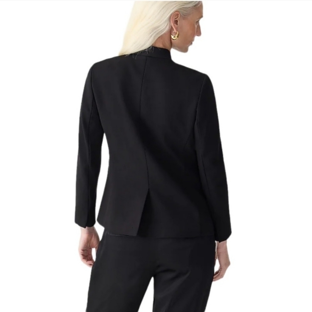 J. Crew Going Out stretch twill black blazer - Picture 3 of 14
